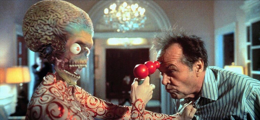 JACK NICHOLSON, MARS ATTACKS!, 1996