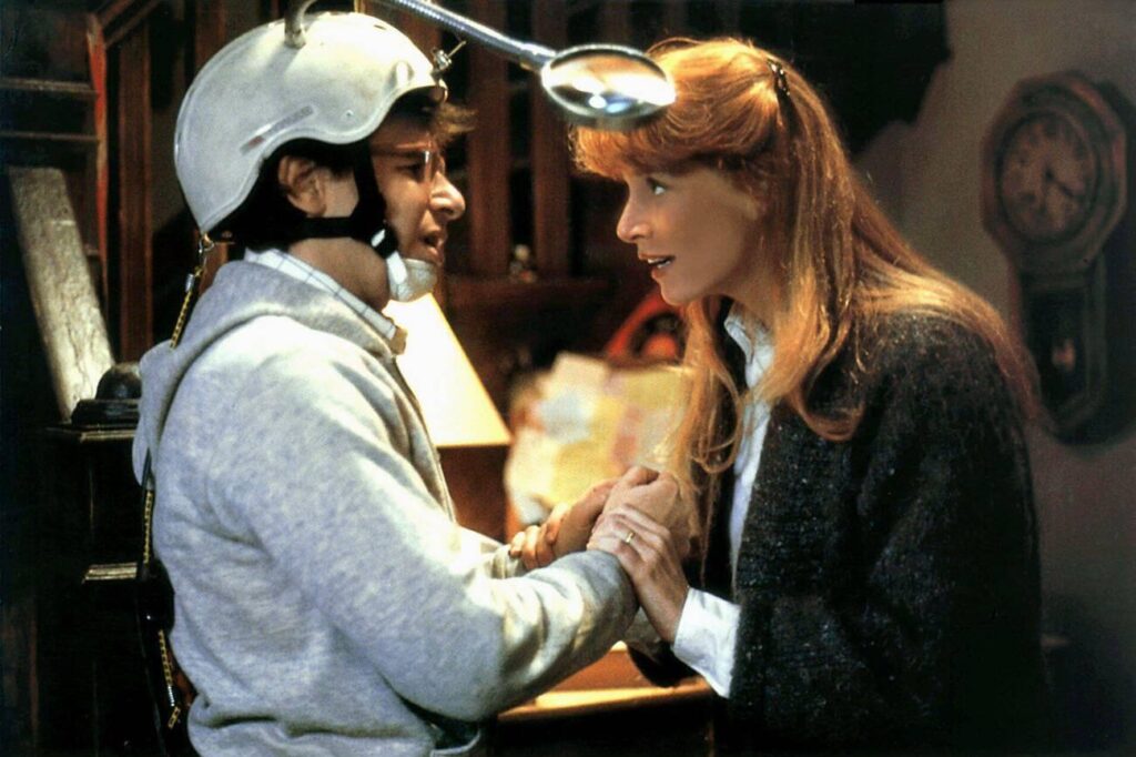 RICK MORANIS, MARCIA STRASSMAN, HONEY I SHRUNK THE KIDS, 1989